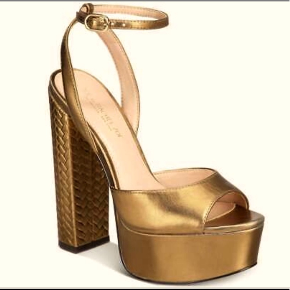 Metallic Platform Sandal by Zoe
